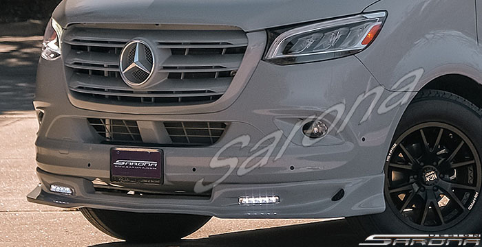 Custom Mercedes Sprinter  All Styles Front Lip/Splitter (2019 - 2025) - $690.00 (Part #MB-065-FA)